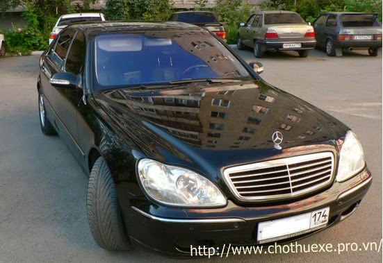 Cho thuê xe cưới Vip Mercedes S500 