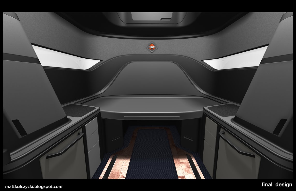 Semi Truck Interior