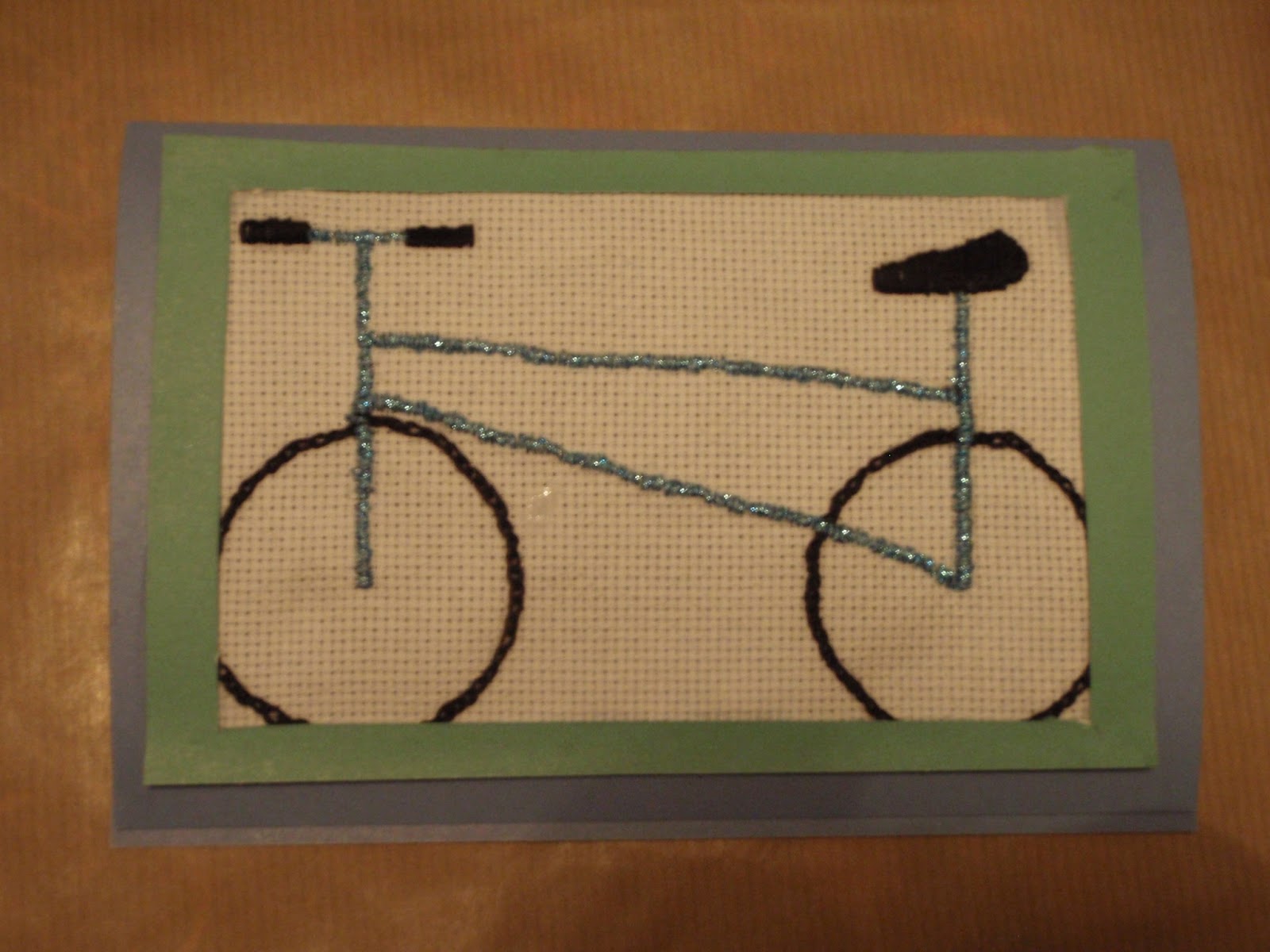 You Sew Should... Project Tutorial Bicycle Card