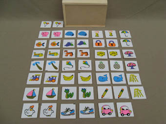 juego de cartas iguales