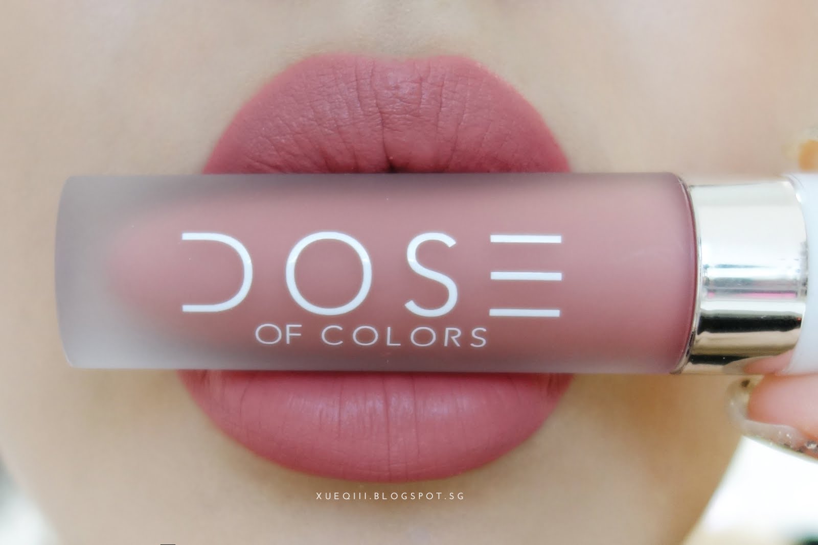 Dose of Colors Liquid Matte Lipstick Review and Swatches 
