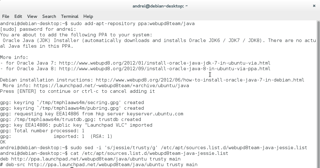How To Add Launchpad PPAs In Debian Via `addaptrepository` Command