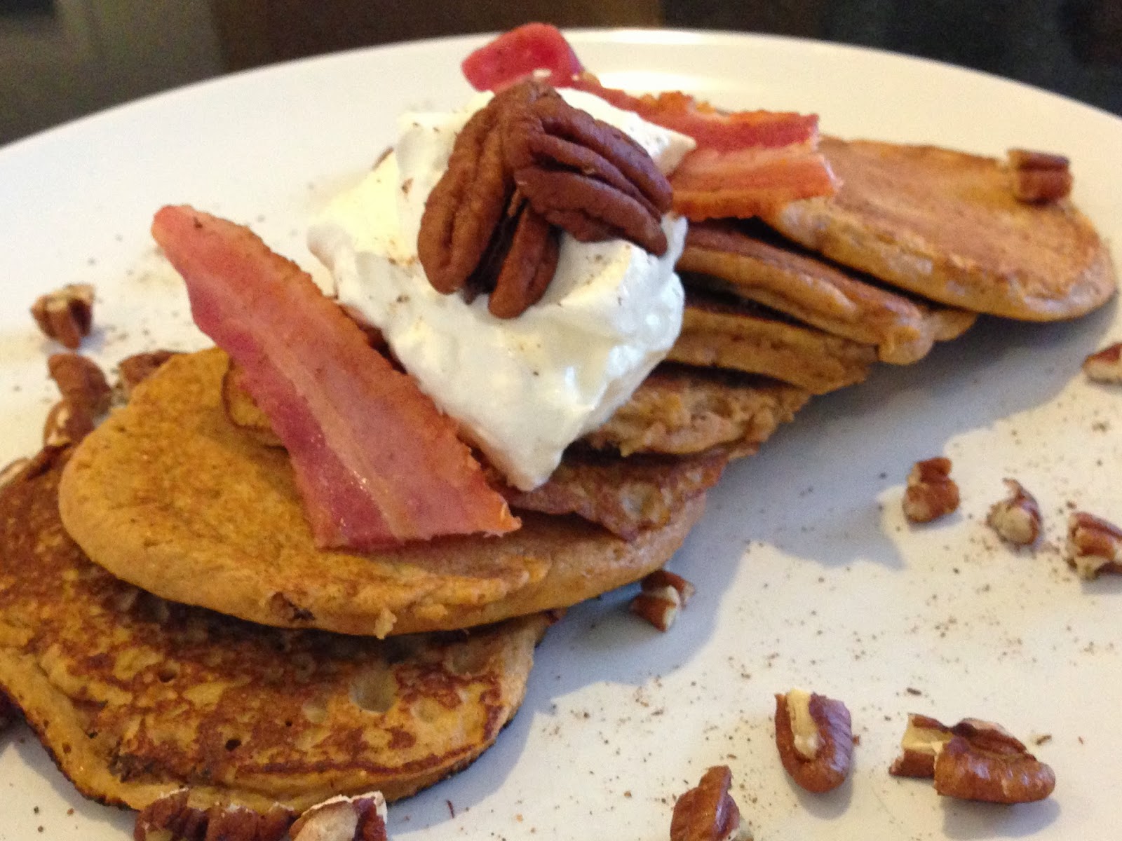 Grabbing life by the kettlebells... Sweet Potato Pancakes