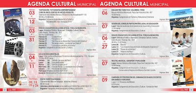 Agenda Cultural 475 Aniversario de Arequipa 2015
