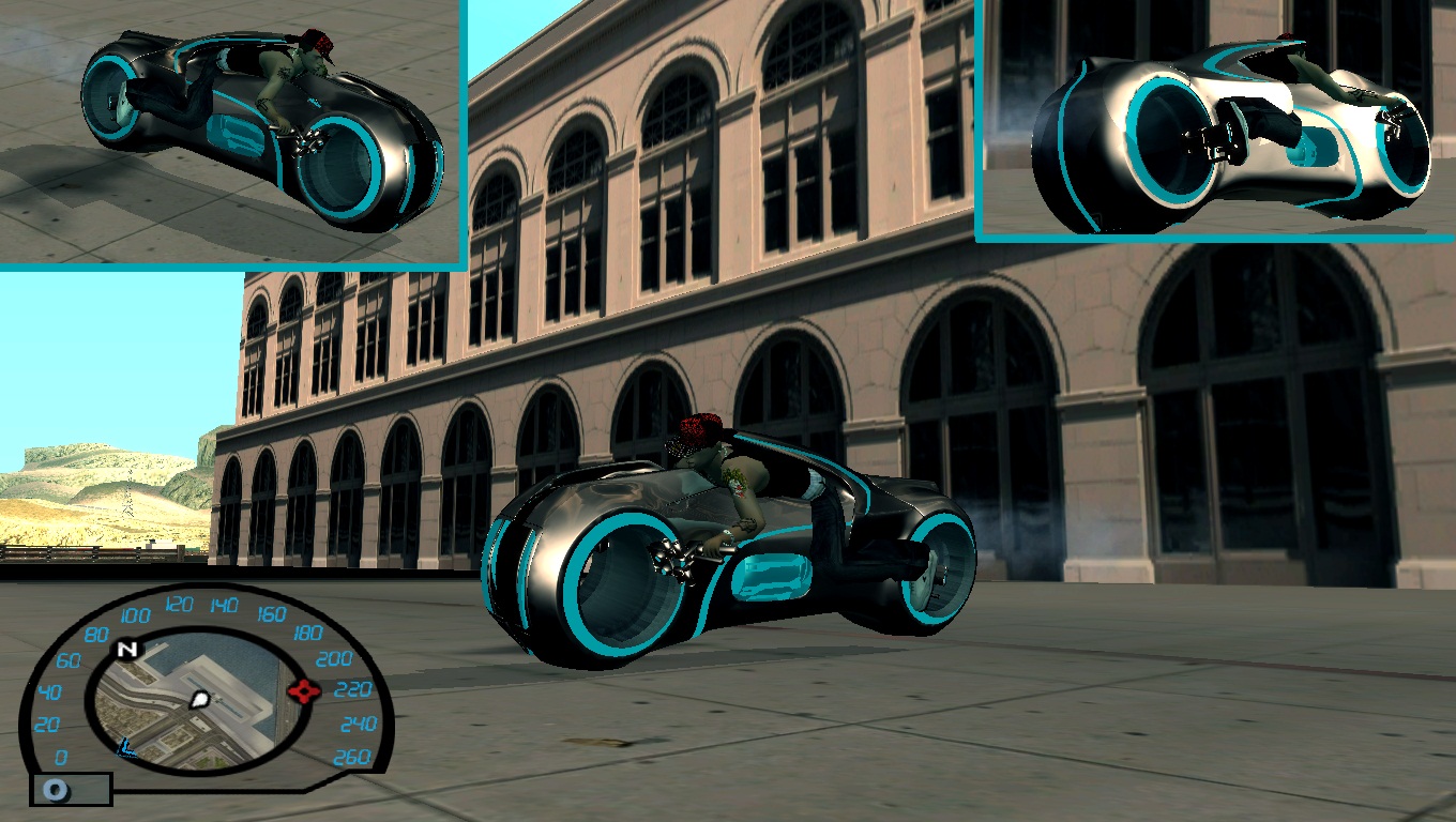 Tron legacy bike v.2.0 para GTA San Andreas