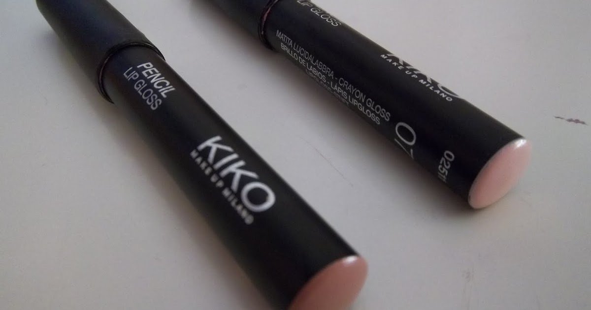 (Blue) Eyes Wide Open Kiko pencil lipgloss
