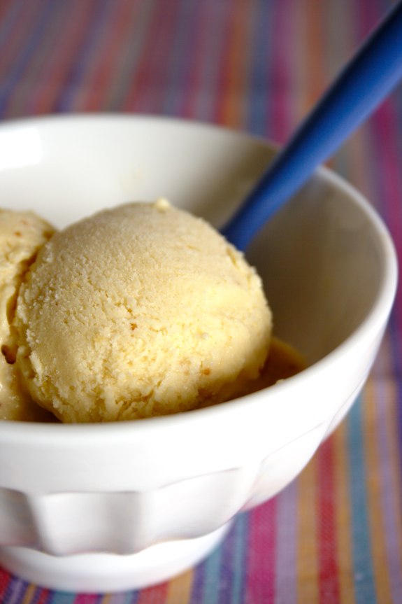 Five Quarters of the Orange Fresh figs and my first ice cream