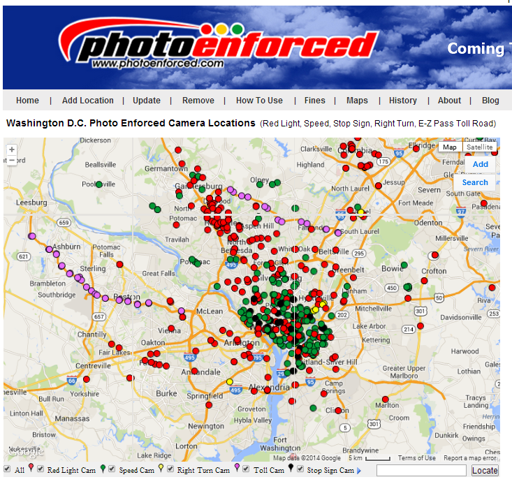 Red Light Camera Chicago Map Map