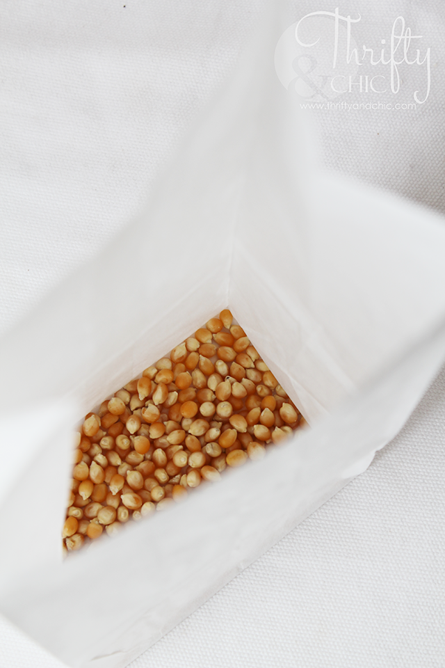 The BEST way to make popcorn - 1 bag, 1 ingredient! So easy and yummy!