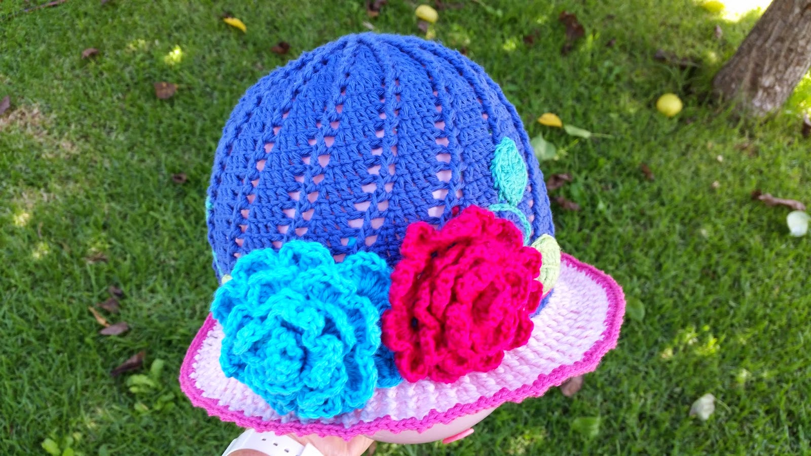 panama hat crochet pattern english