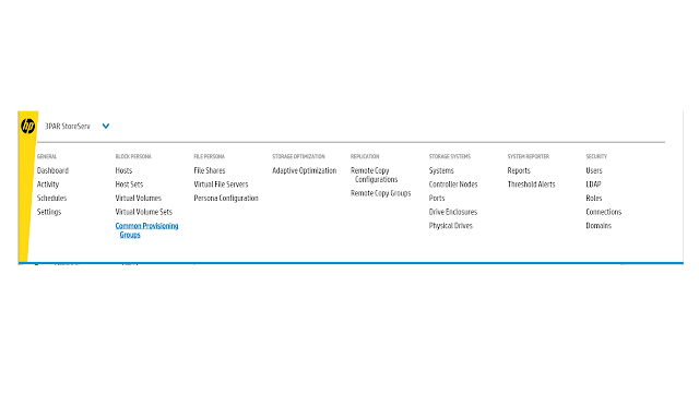 Using HP 3PAR SSMC (3PAR StoreServ Management Console)