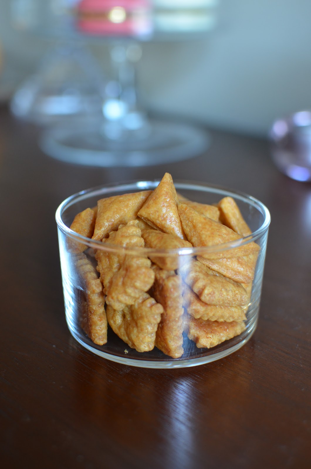 Playing with Flour Homemade cheese crackers