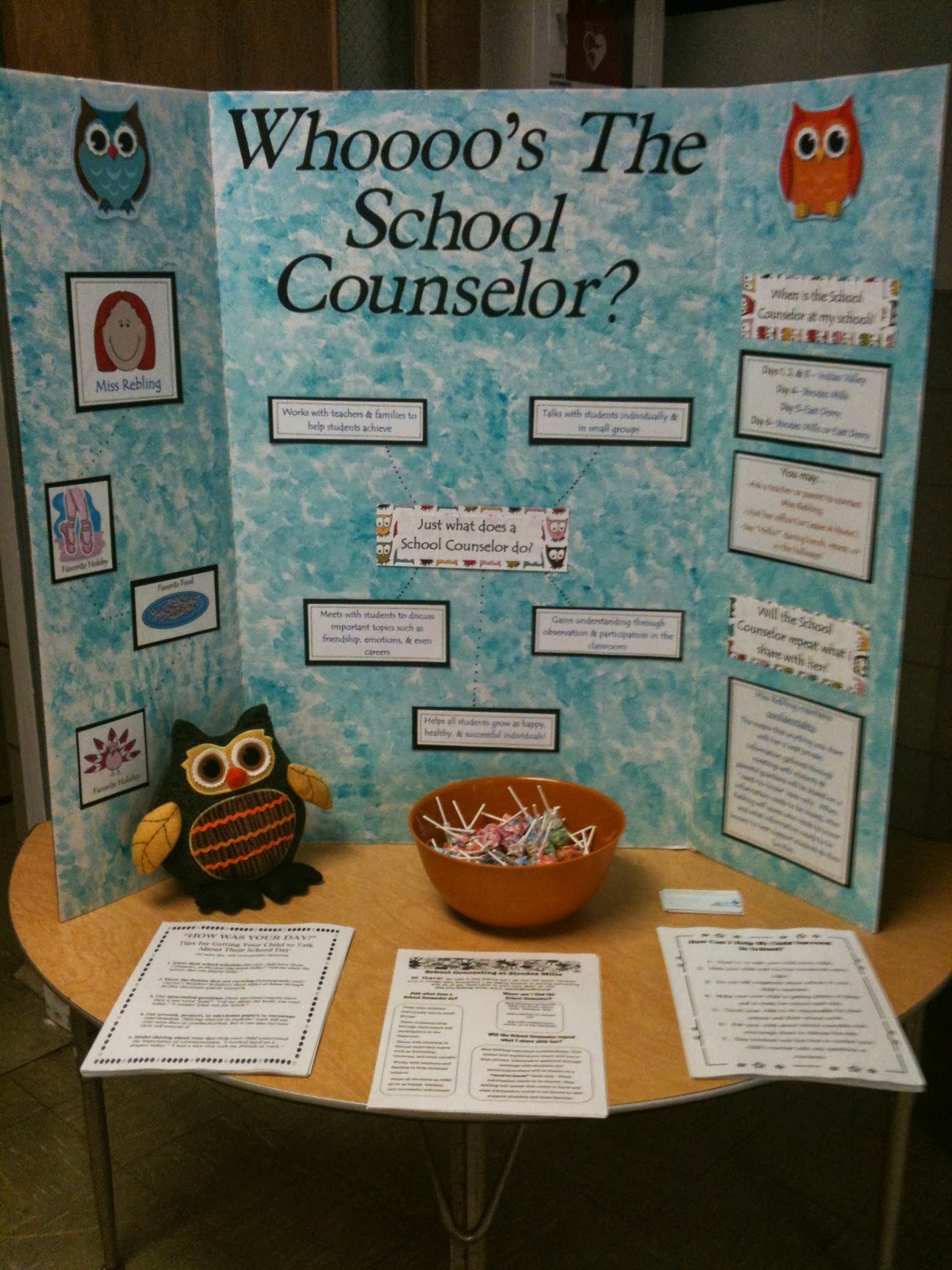 The Freckled School Counselor: PR Opps at Back to School Night The Freckled School Counselor: PR Opps at Back to School Night