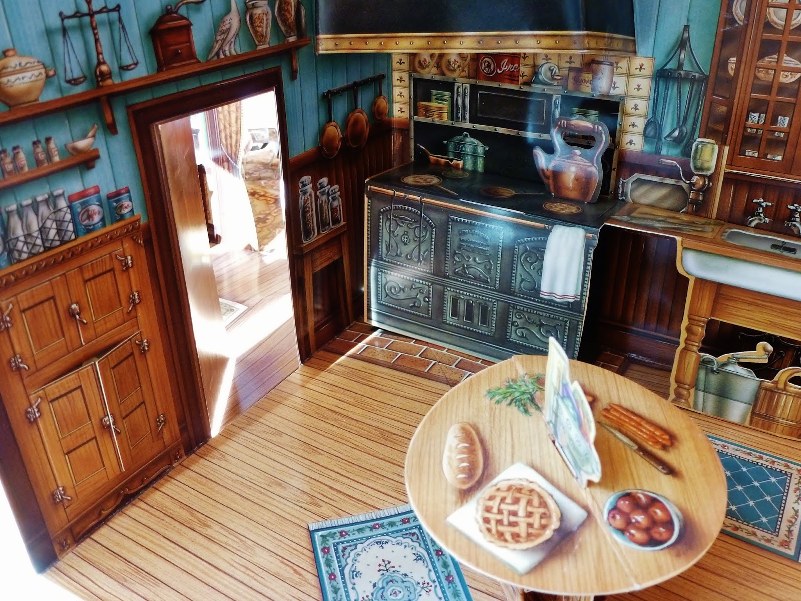 victorian paper dollhouse