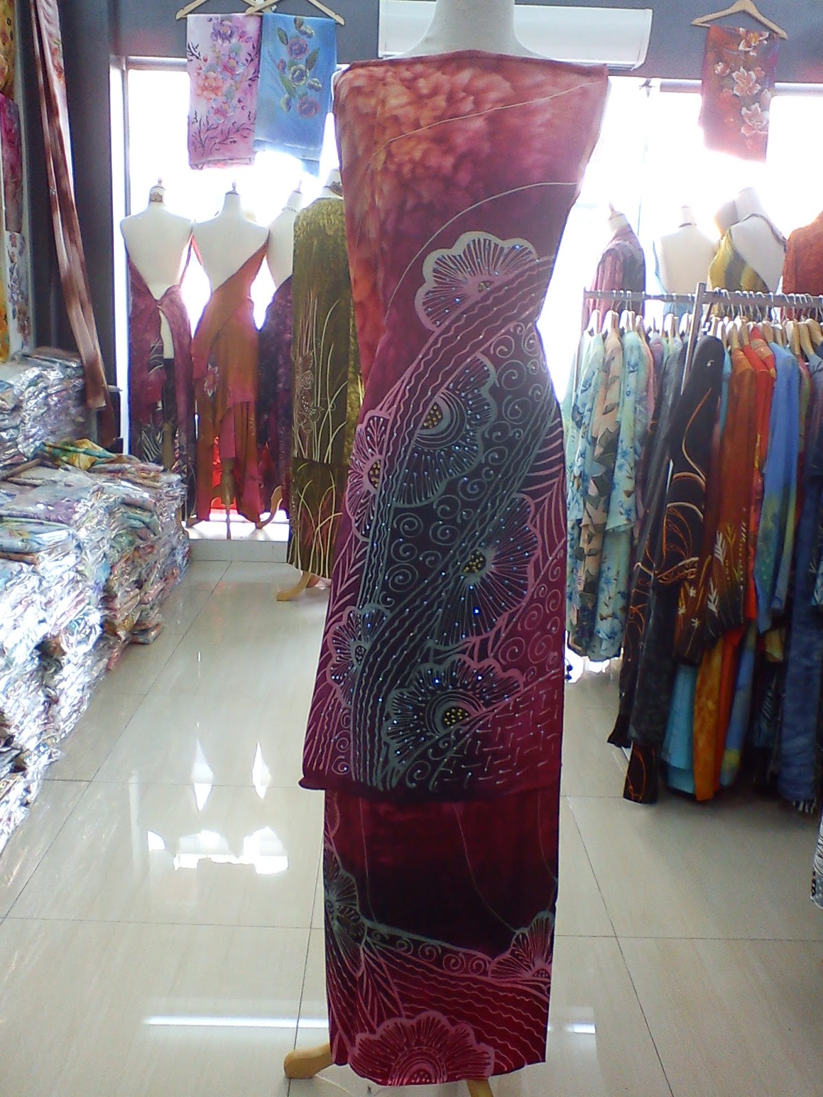 Batik Sutera Crepe - RM260