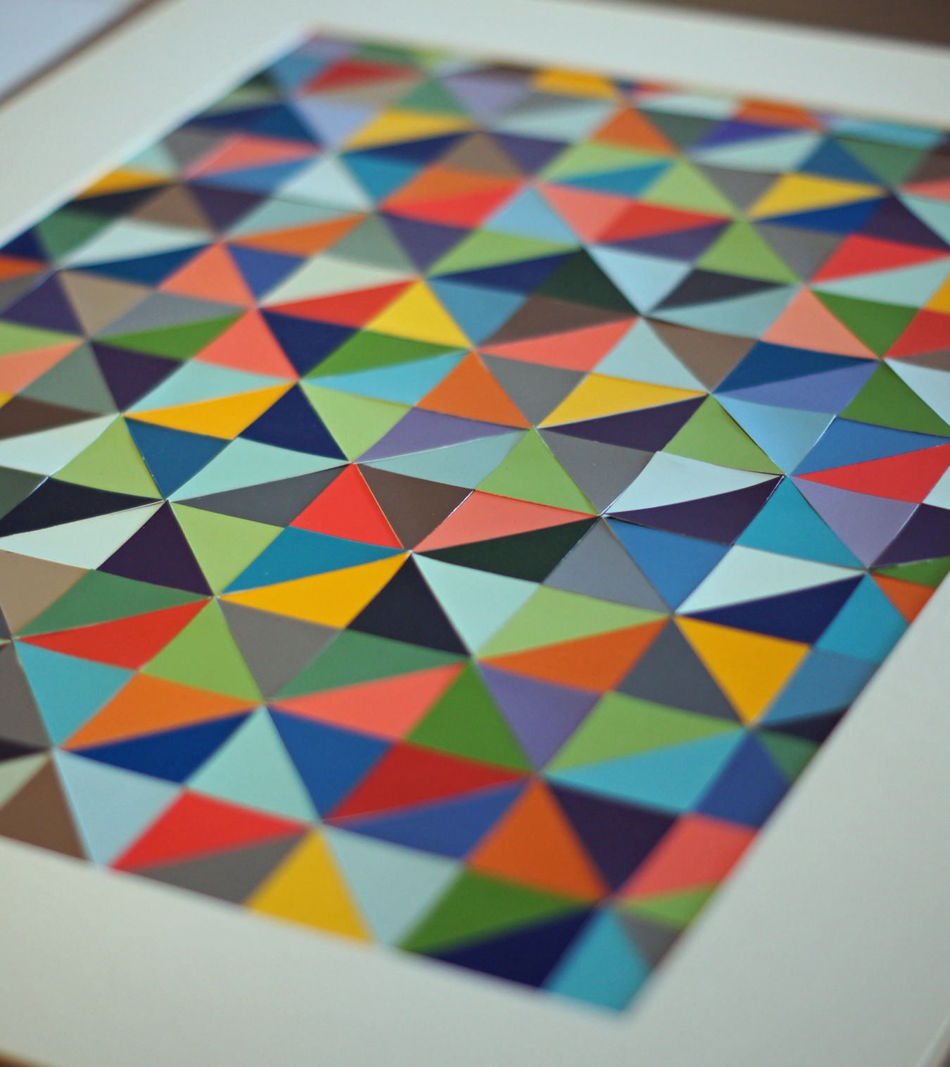 Sutton Grace paint chip art