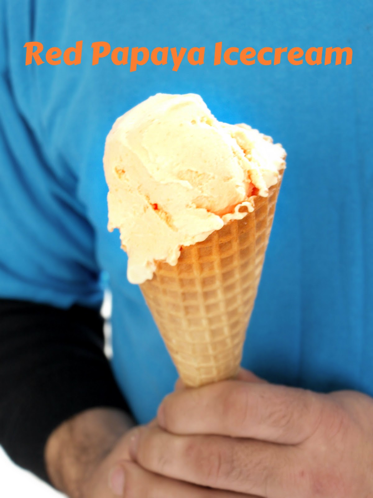 Red Papaya Ice Cream Recipe