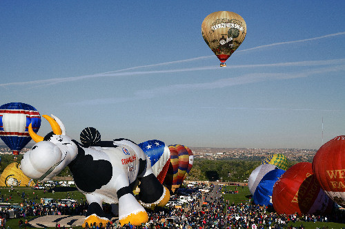 Albuquerque International Balloon Fiesta - Διεθνές Φεστιβάλ Αερόστατων Albuquerque International Balloon Fiesta - Διεθνές Φεστιβάλ Αερόστατων