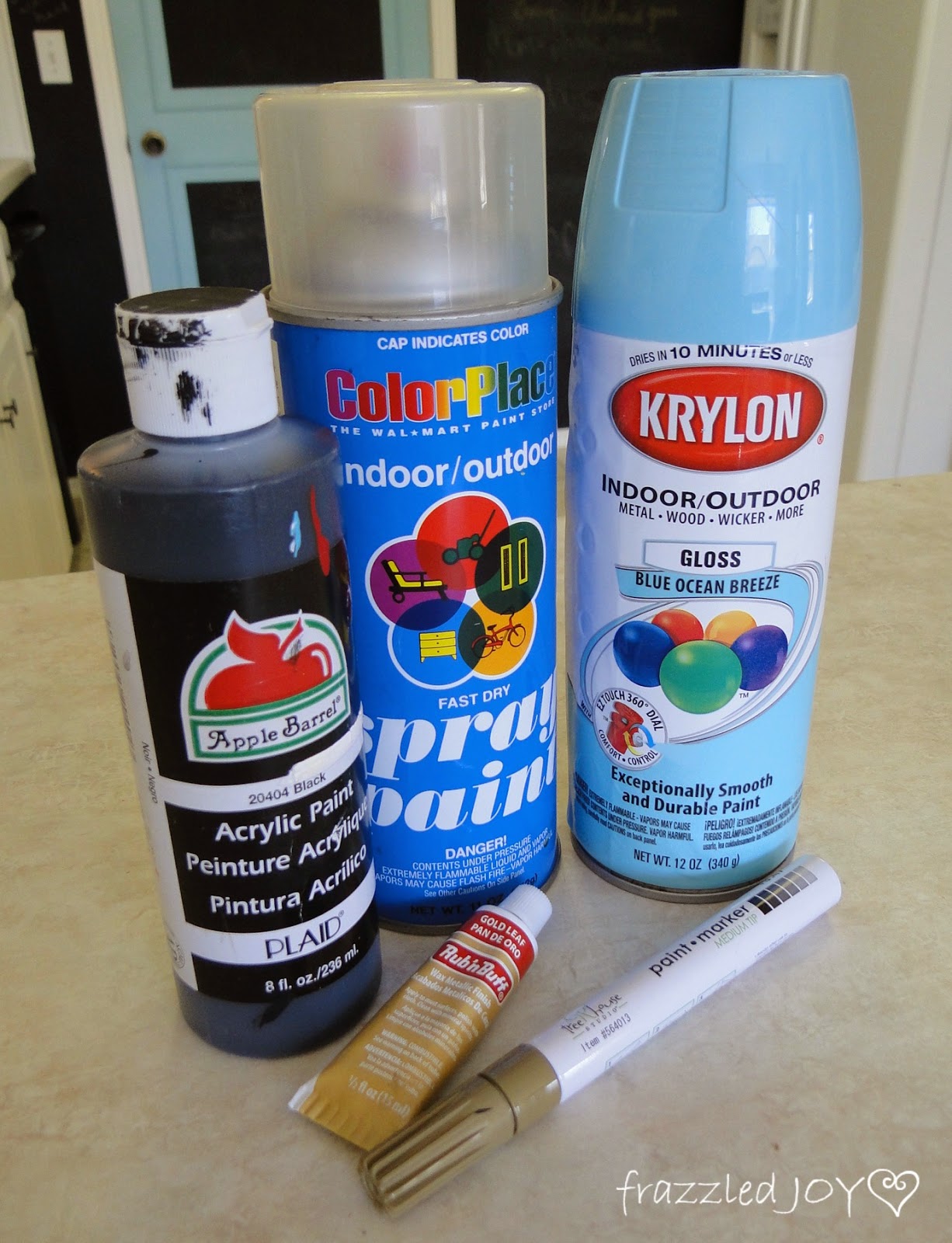 paint chosen for updating thrifted frames