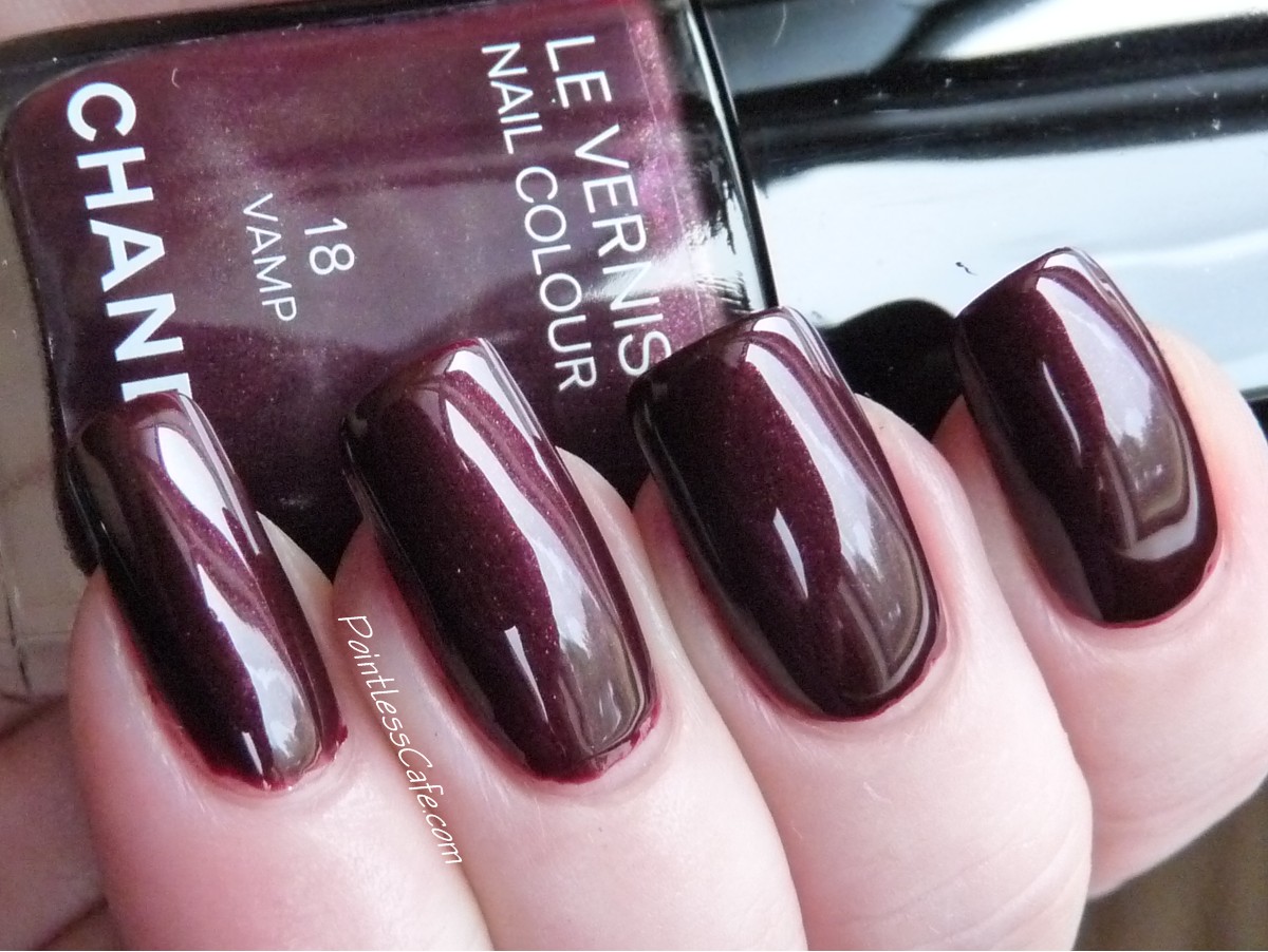 chanel nail polish 18 vamp