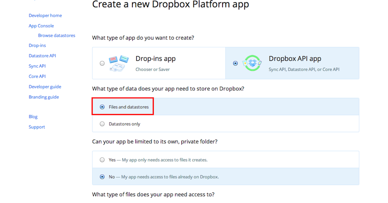dropbox api python dropbox api python