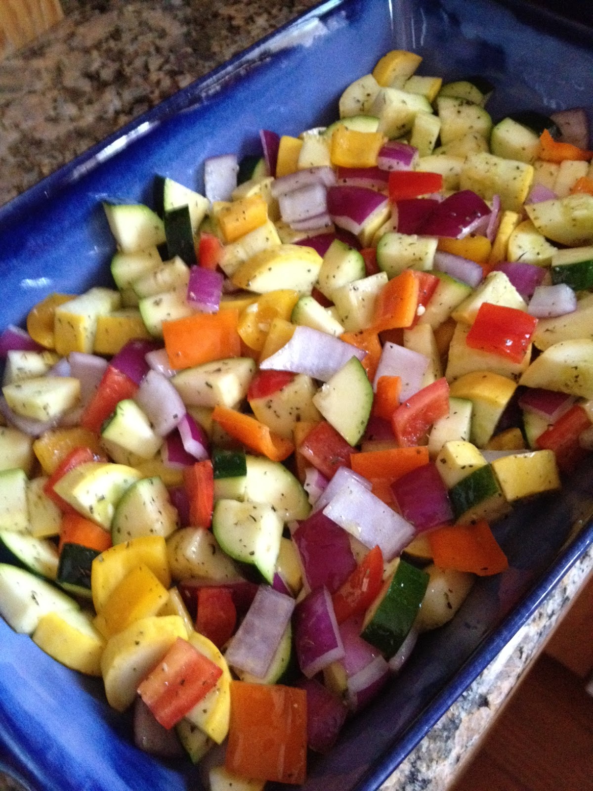 Groovy Mama Groovy Recipe Roasted Summer Vegetables With Pesto