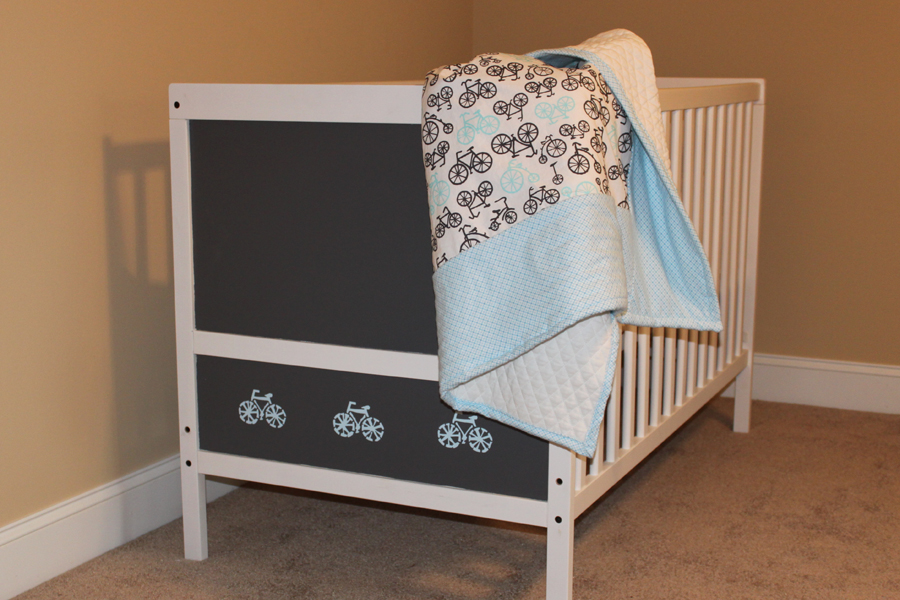 mohaus Nursery Crib and Blanket
