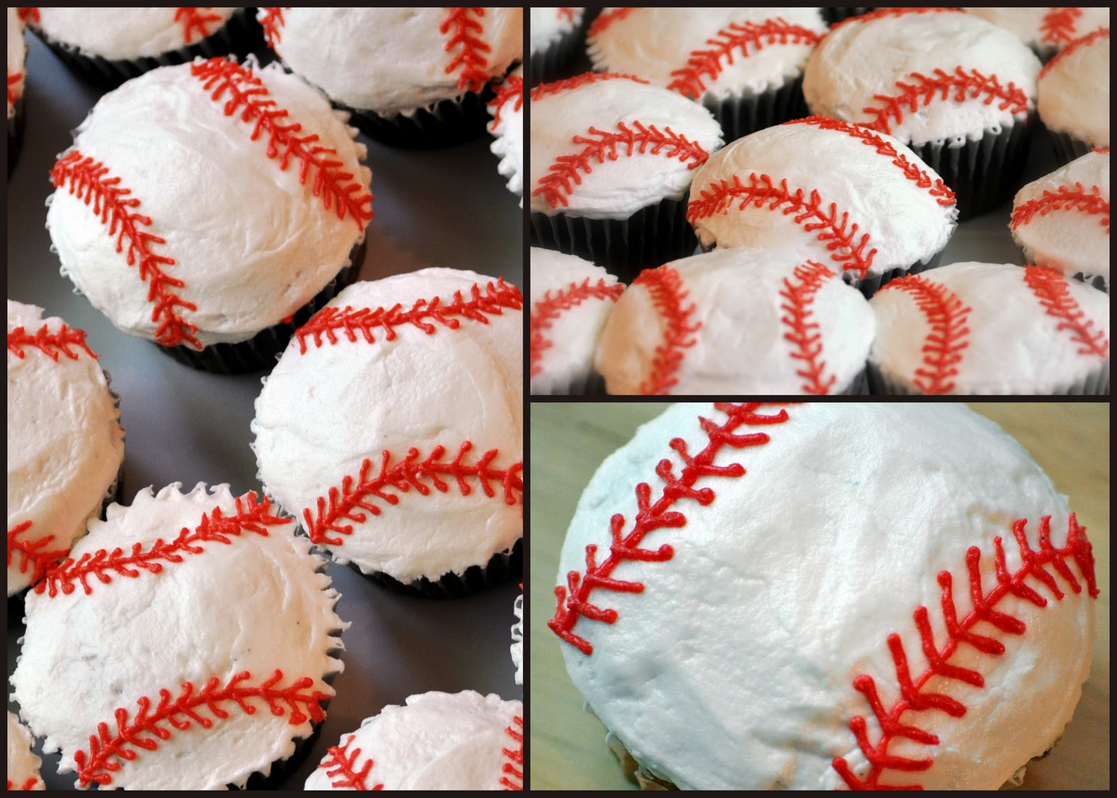 Just Icing on the Cake! Baseball Cupcakes