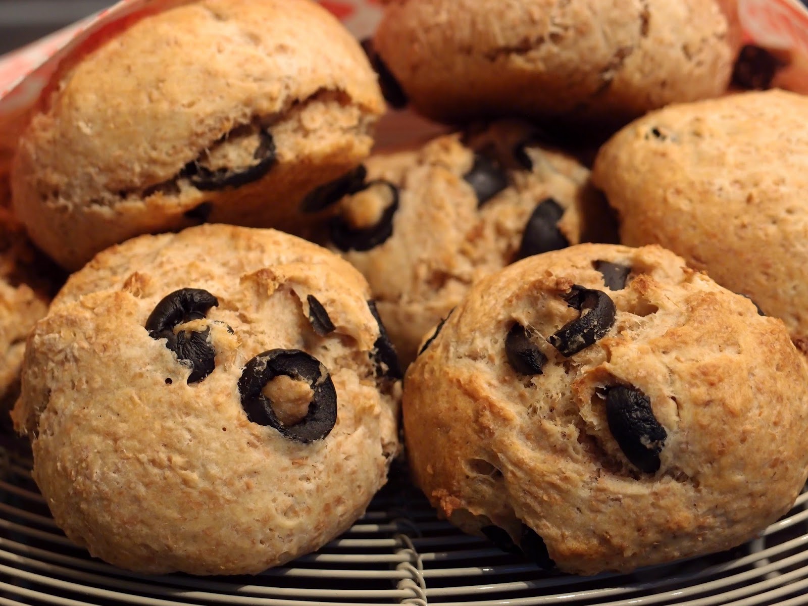 The VegHog Black olive rolls