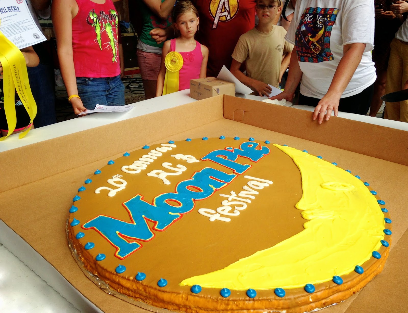 Y'all Come On In The Door's Open World's Largest MoonPie