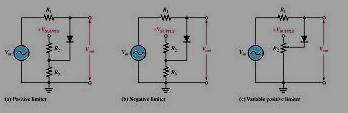Diode Limiting and Clamping Circuits ~ Electronics and Communication Circuit Diagram