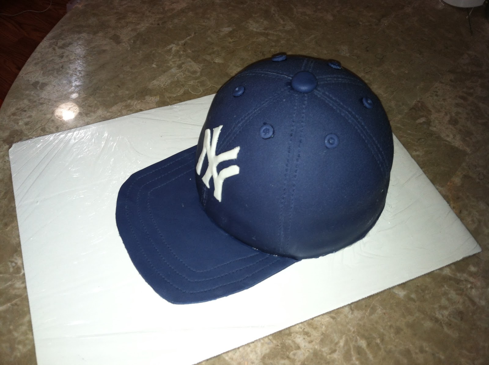 Cake Decorating for Dummies Baseball Cap Cake