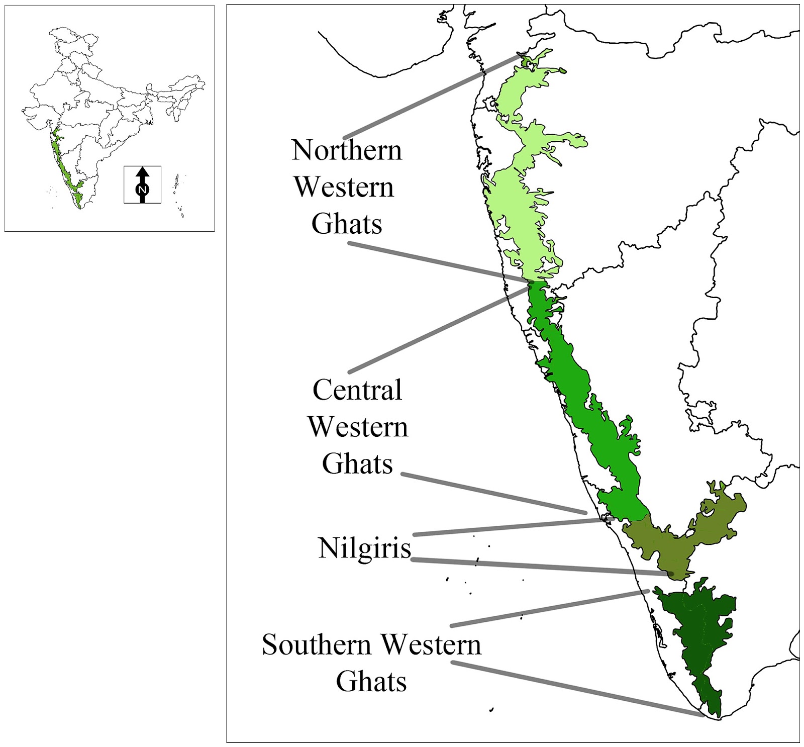THE GREAT INDIAN CONTINENT THE PENINSULAR PLATEAU