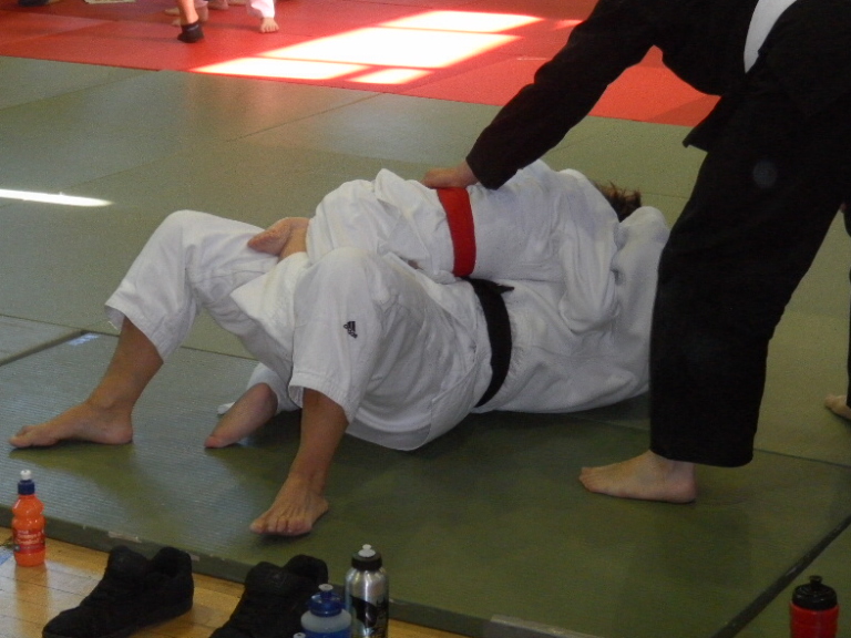 MY AMAZING OSCAR OSCAR'S JUDO LESSON LEARNING A NEW STRADDLE HOLD