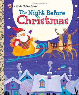 bookcover of Little Golden Book's NIGHT BEFORE CHRISTMAS bookcover of Little Golden Book's NIGHT BEFORE CHRISTMAS