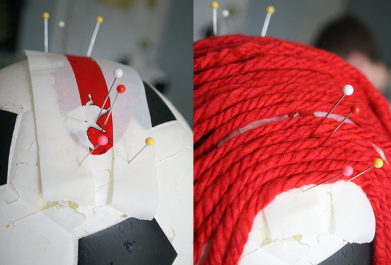 Jubilation Studios Jessie's Red Yarn Wig DIY