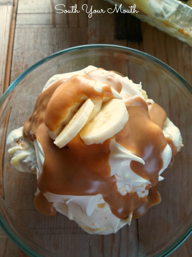 South Your Mouth Peanut Butter Ripple Nutter Butter Banana Pudding