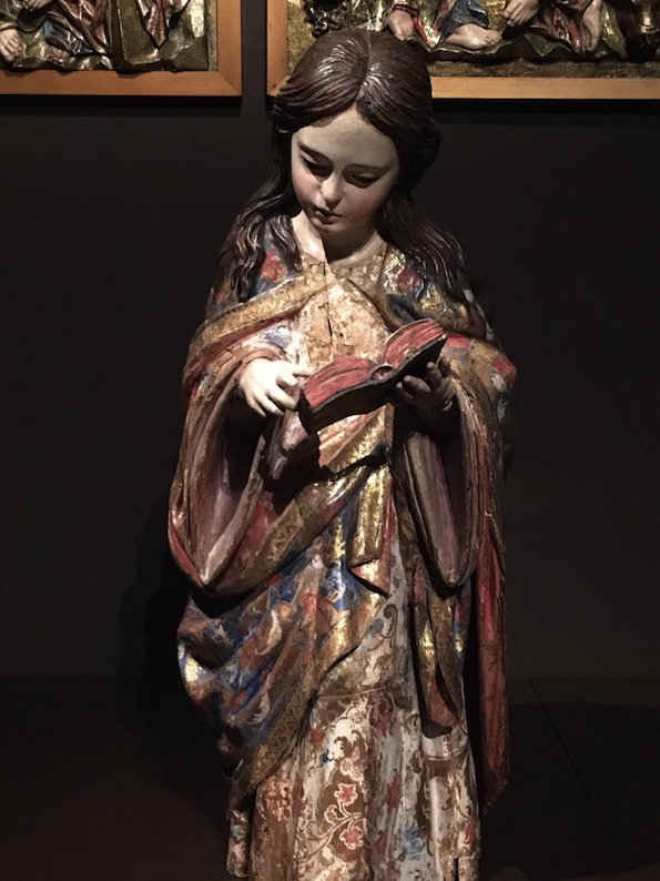 Anónimo. La Virgen del Niño. Museo Nacional de Escultura de Valladolid