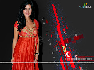 Katrina kaif red dress