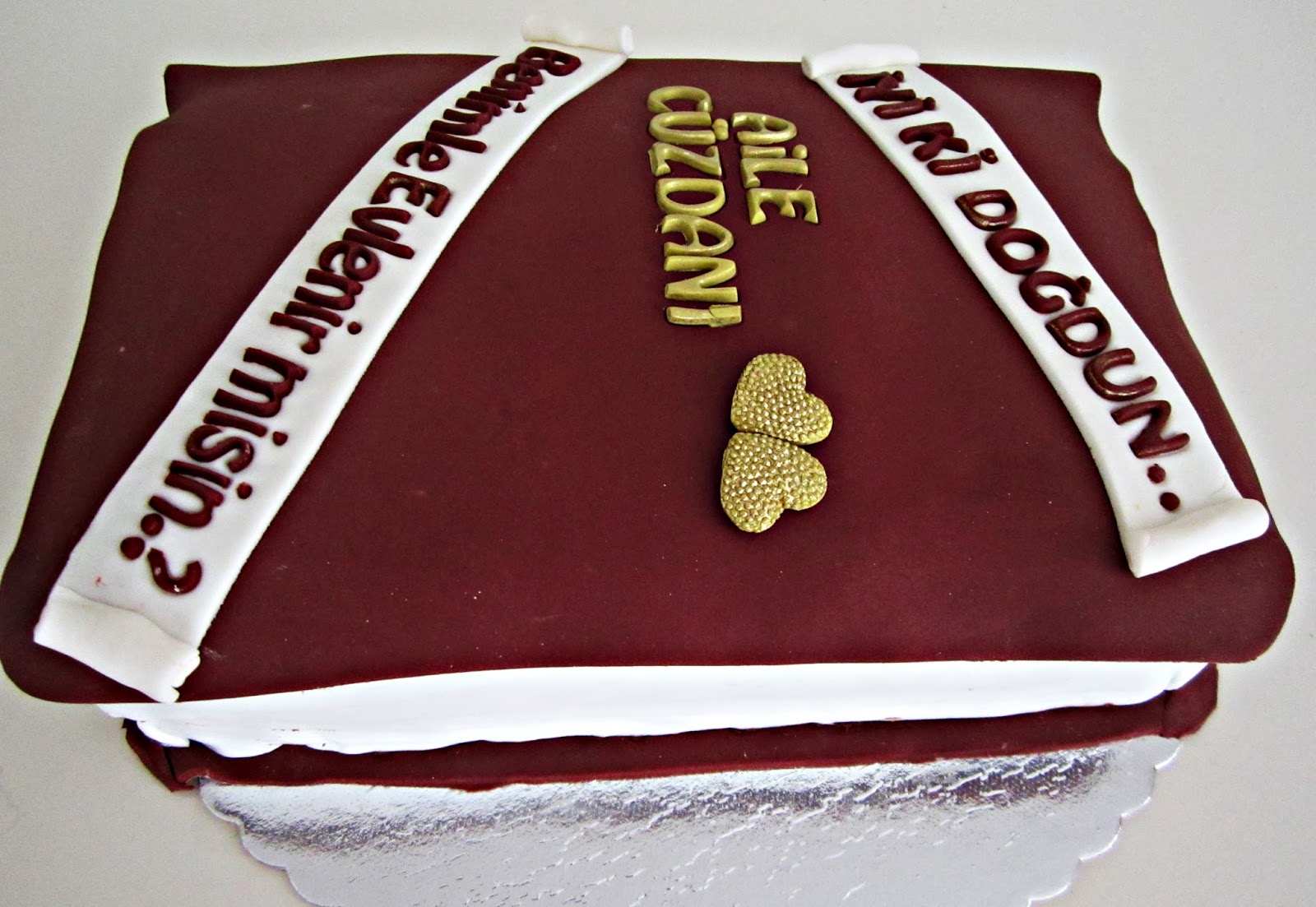 Kordelya Butik Pasta Beşiktaş Ozan Bey�in pastası..