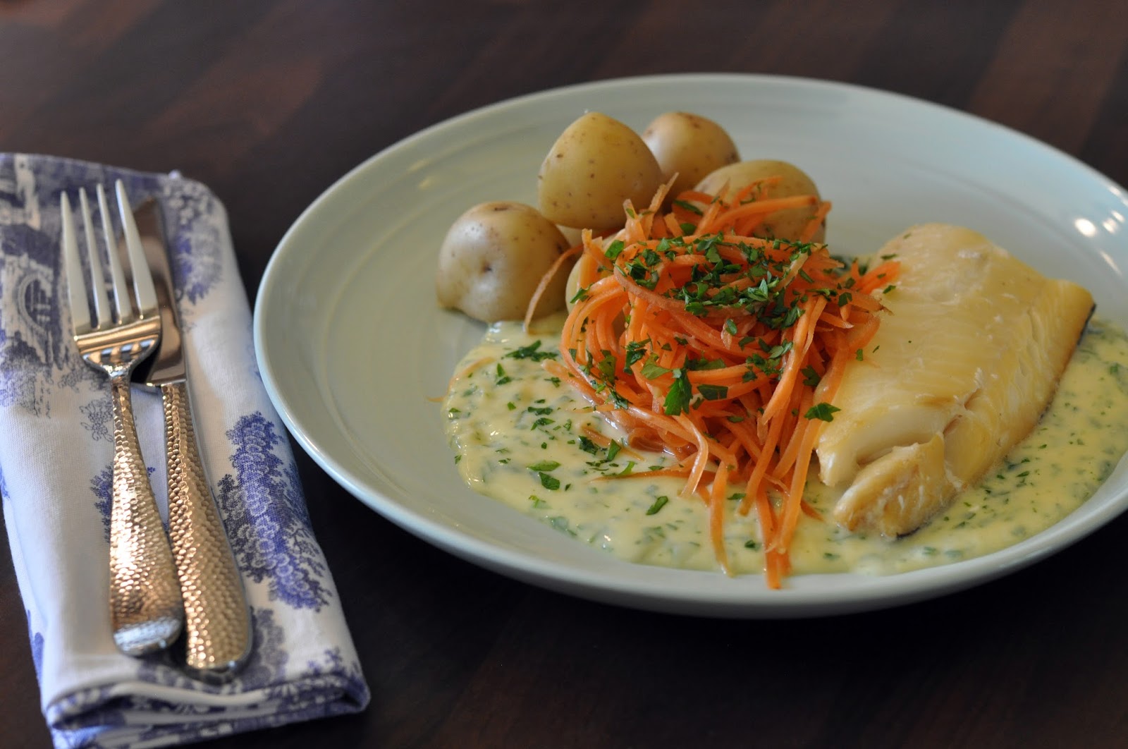 Recipe Smoked Haddock with Parsley & Caper Sauce Sophie Loves Food