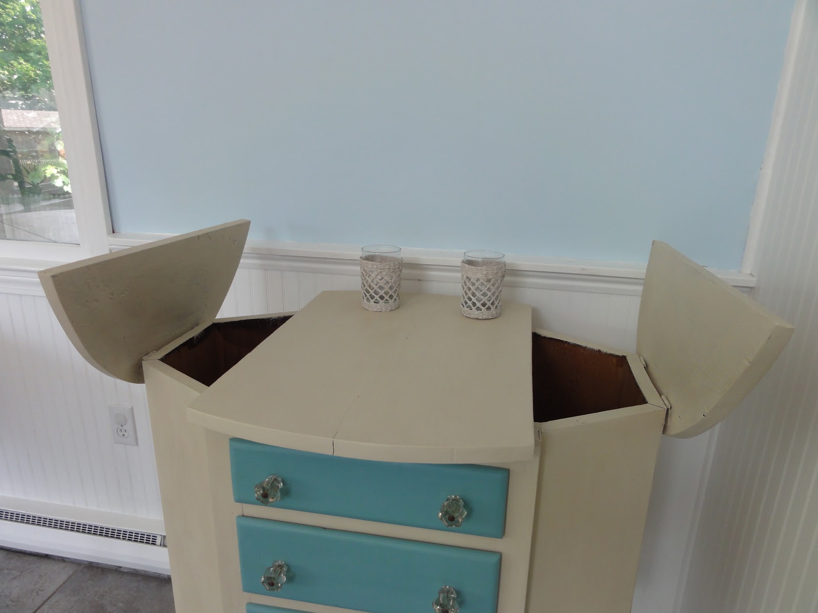 Martha Washington Sewing Table (Before & After) Finding Silver Pennies