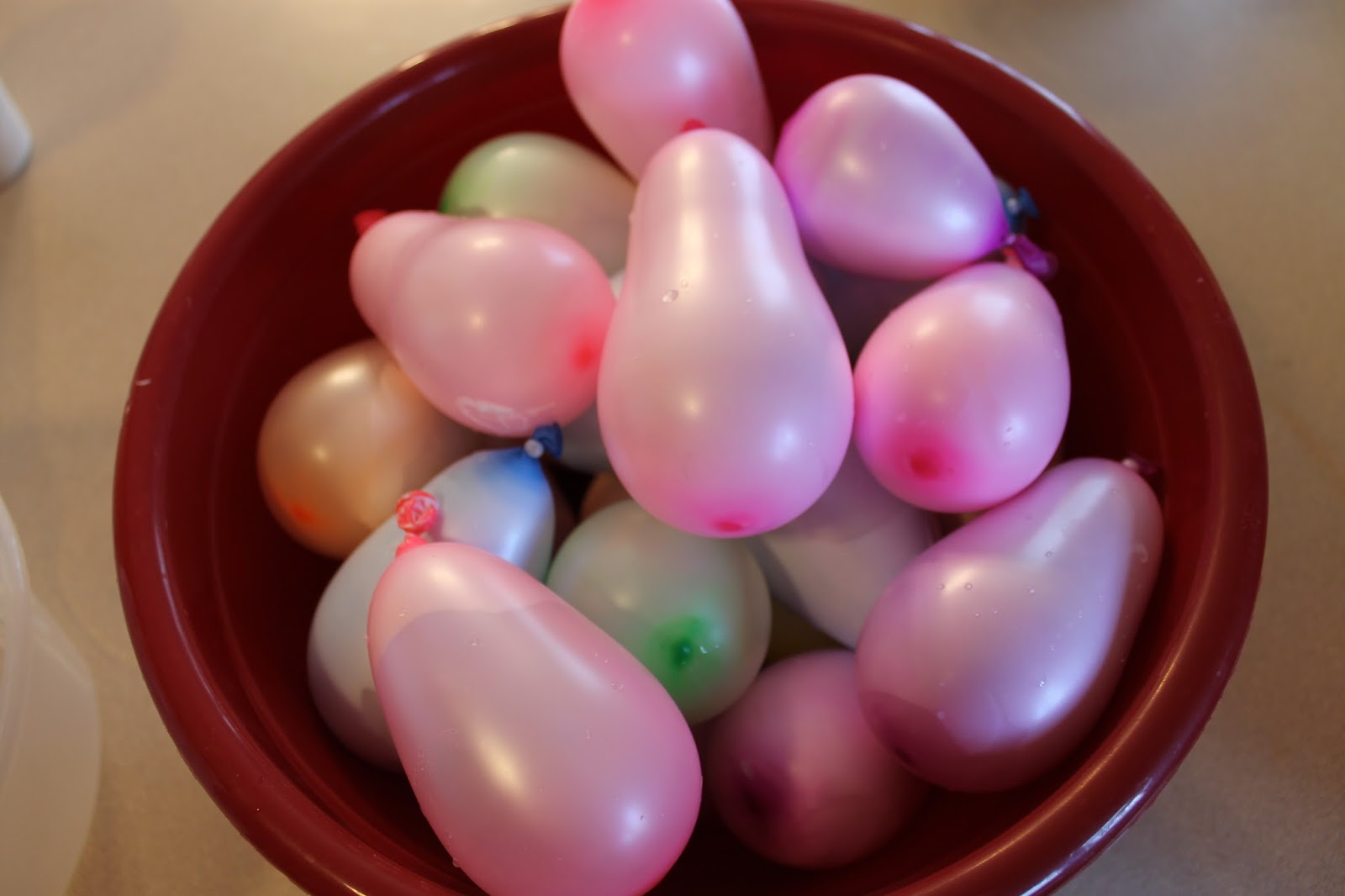 The Logan's Shaving Cream Balloons!!