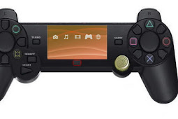 PlayStation 4 Controller Shown with LCD Feature