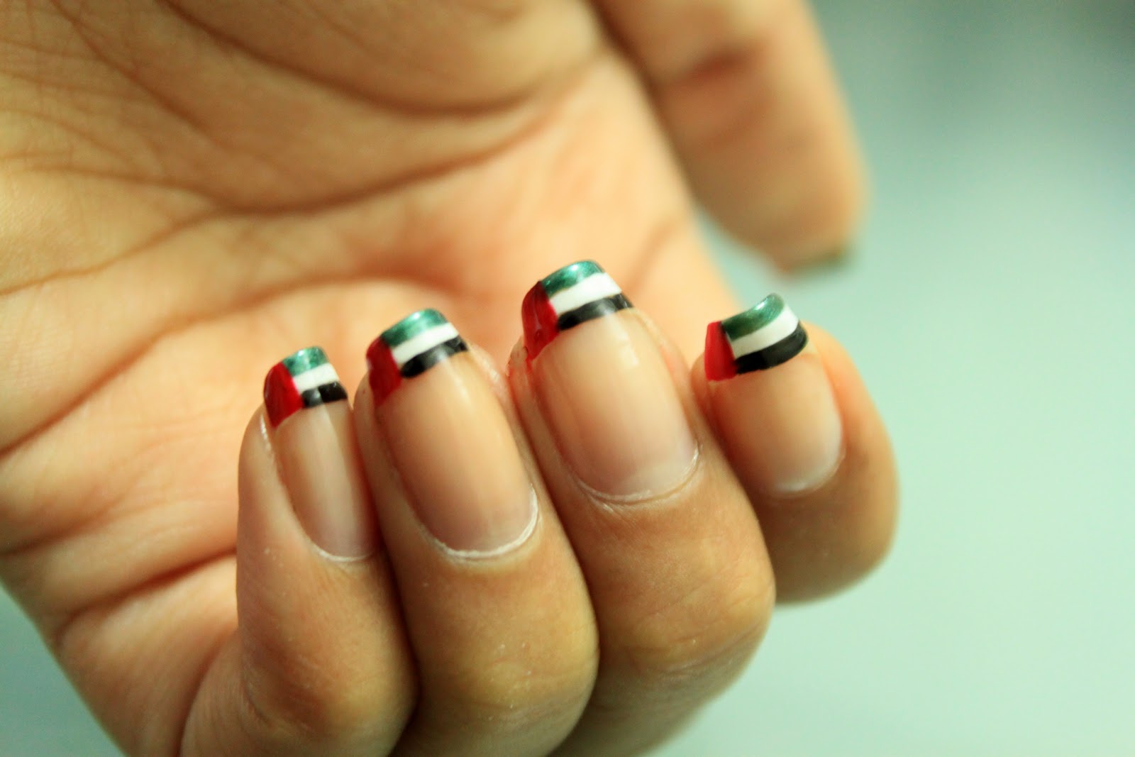2. Red, White, and Blue Nail Art Ideas for National Day - wide 1