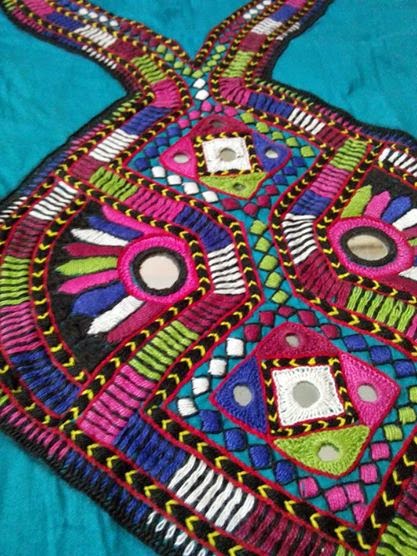 Sindhi culture and sindhi dress sindhi embroidery neck designs