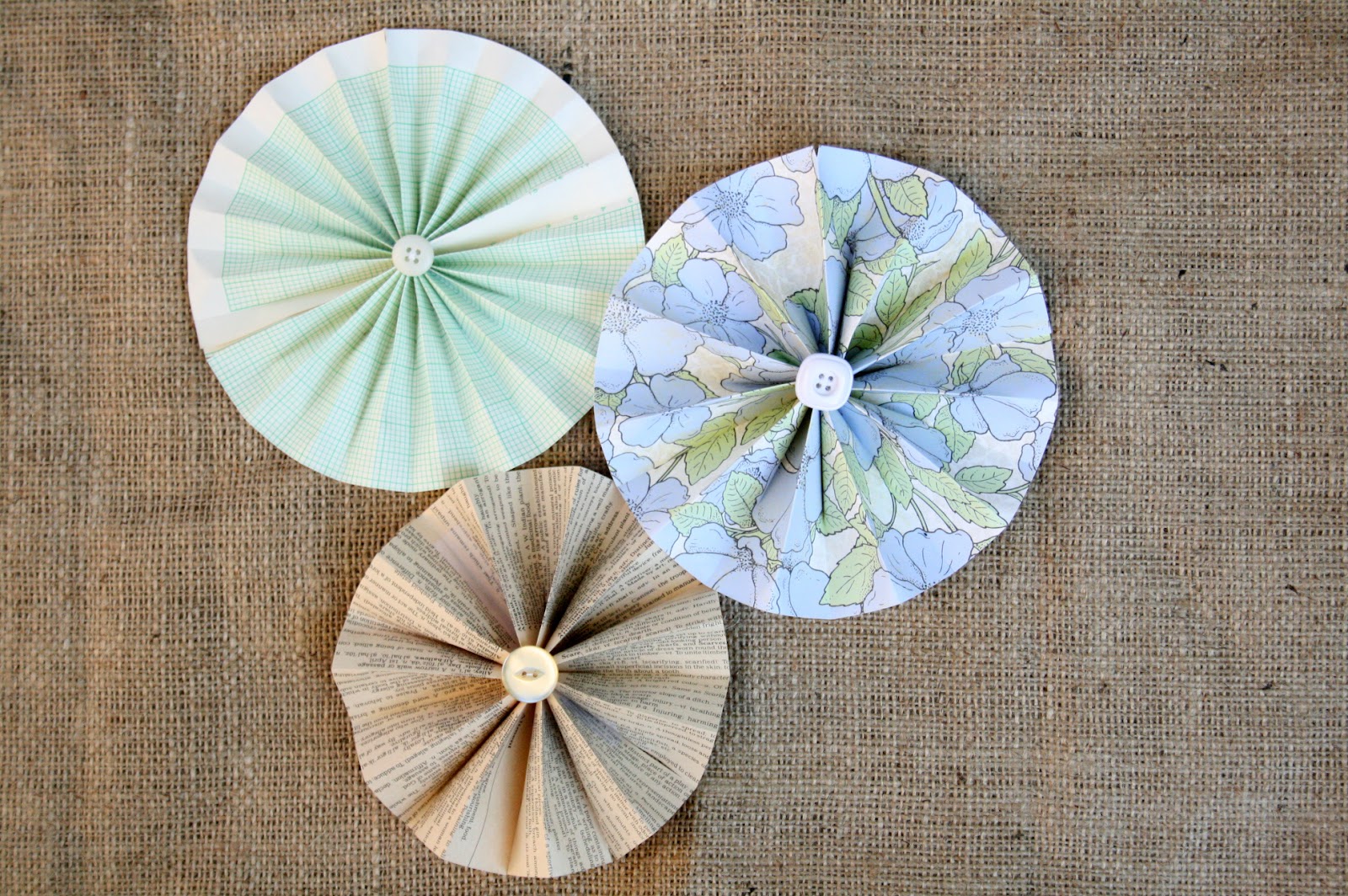 The Creative Place Diy Paper Flower Wheels