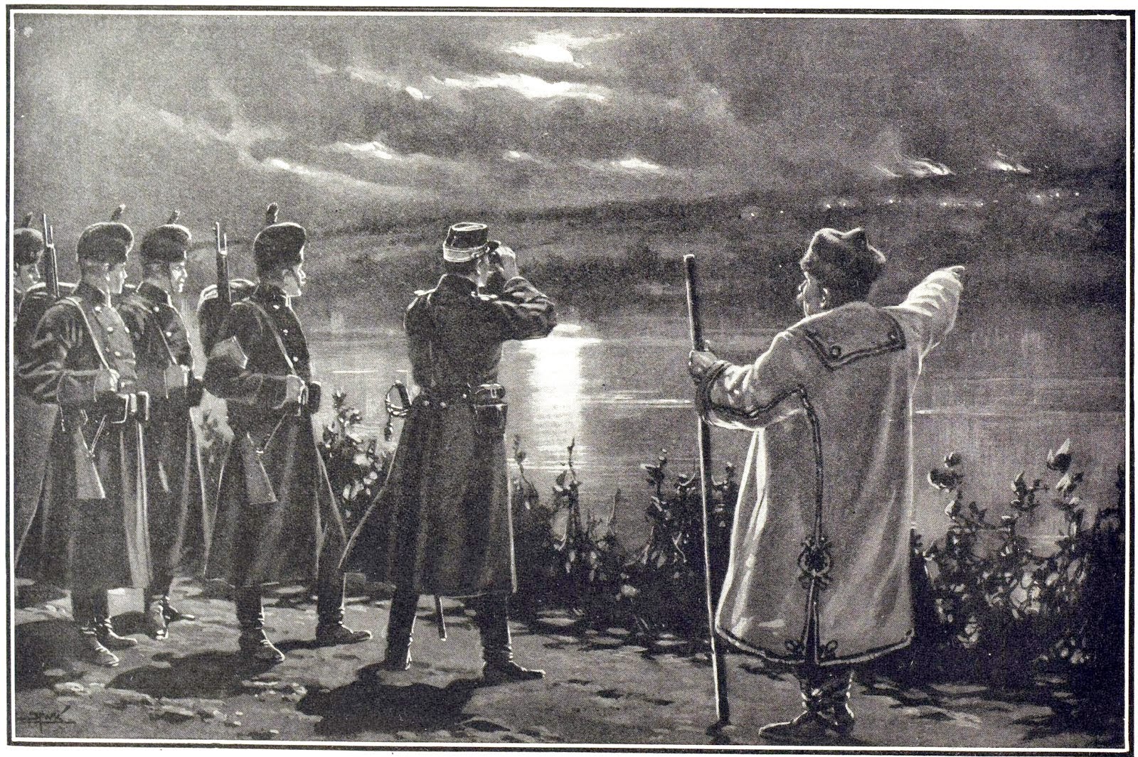 1906 in Russia seen from the Romanian border