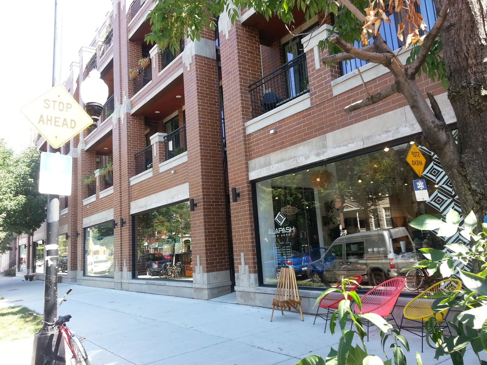 The Chicago Real Estate Local North Damen Avenue a new retail, condo