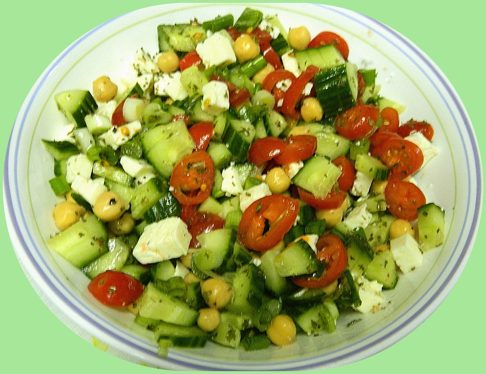 Middle Eastern Vegetable Salad - Ina Fridays - Ina Garten